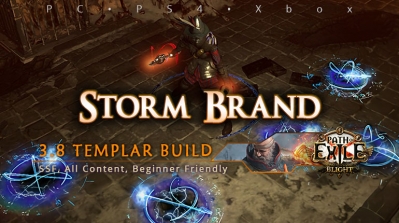 [Templar] PoE 3.8 Storm Brand Inquisitor Beginner Build (PC, PS4, Xbox)